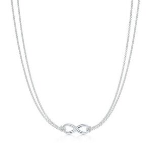 Tiffany & Co. Silver Infinity Necklace